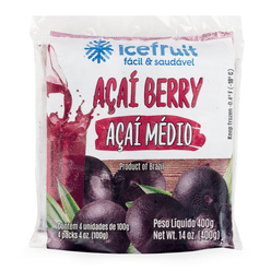 Icefruit Açaí Berry Pulp 400 g