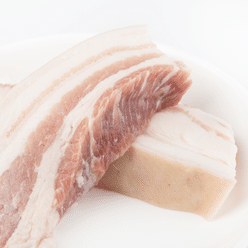 Pork Belly Skin On, Boneless,Frozen 1.5 lb