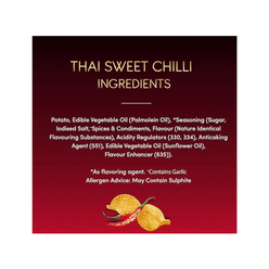 Lay's Gourmet Kettle Chips, Thai Sweet Chilli flavor 31 g