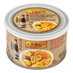 Abalone and Fish Maw with Mushroom in Premium Oyster Sauce 8.1 oz*48 pack