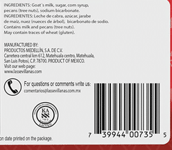 Las Sevillanas Glorias Goat Milk and Pecan Candy 30 그램