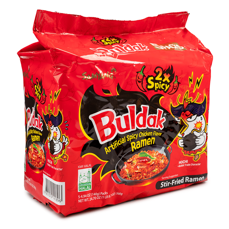 SAMYANG　激辛ブルダック炒め麺140ｇ×8袋 三養] ブルダック炒め麺(激辛)140g/日本版 SAMYANG オリジナル味