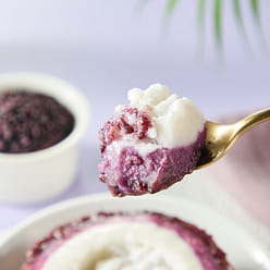 PURPLE SWEET POTATO TARO COCONUT JELLY EIGHT-TREASURE RICE 294 g