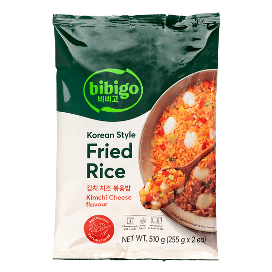 weee_frozen_CJ Bibigo Cheese Kimchi Fried Rice, Frozen 510 g