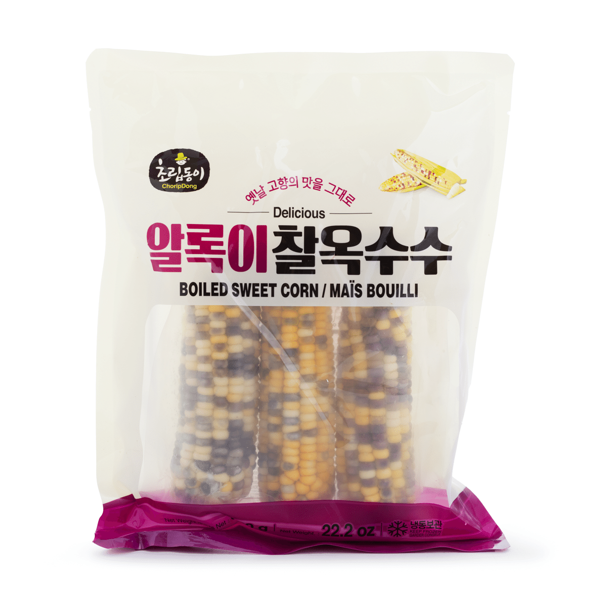 Choripdong Sweet Corn, Frozen 630 g