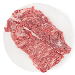Choice Grade Butterflied Beef Sirloin Steak Fajitas 16 oz