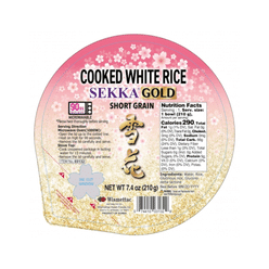 Sekka Gold Microwavable White Rice (Short Grain) 12p 5.54 lb