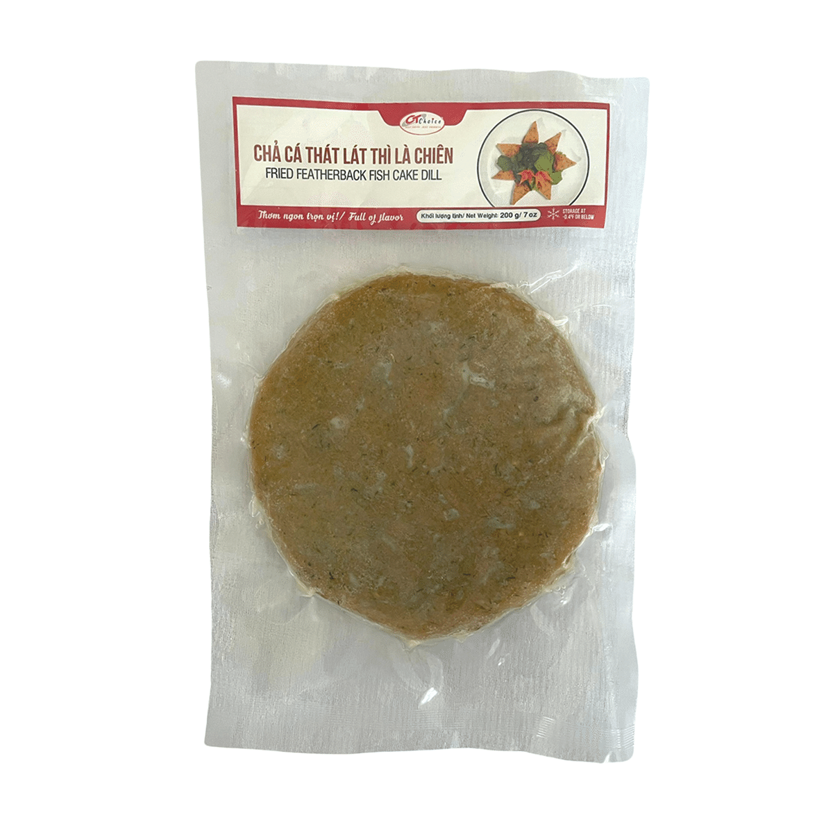 CT Choice Featherback Fish Cake with Dill Frozen 200 g