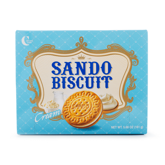 weee_snack_Crown Sando Cream Filled Sandwich Cookies 161 g