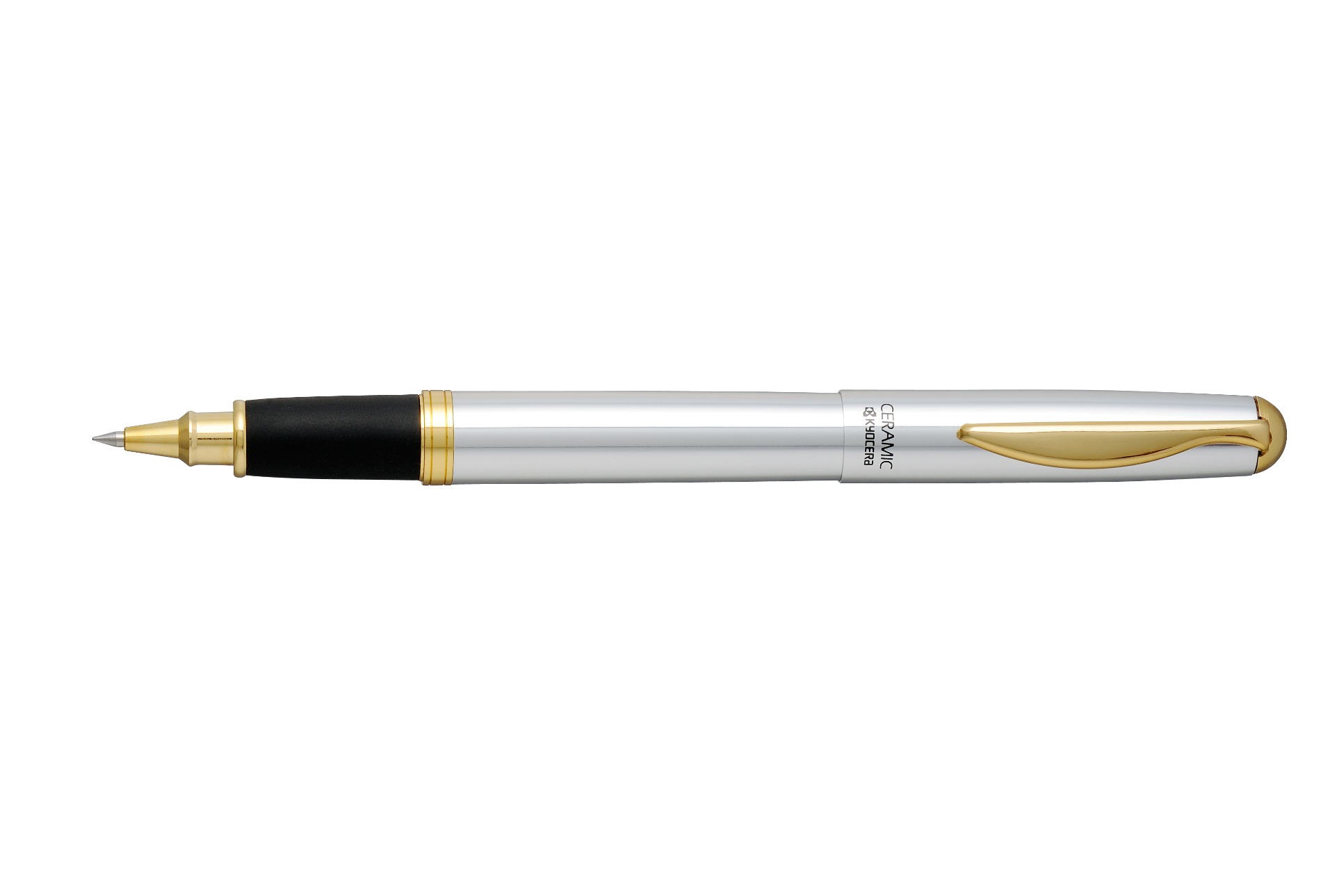 Get Kyocera Japan Premium Executive Ceramic Ball Point Pen, Silver