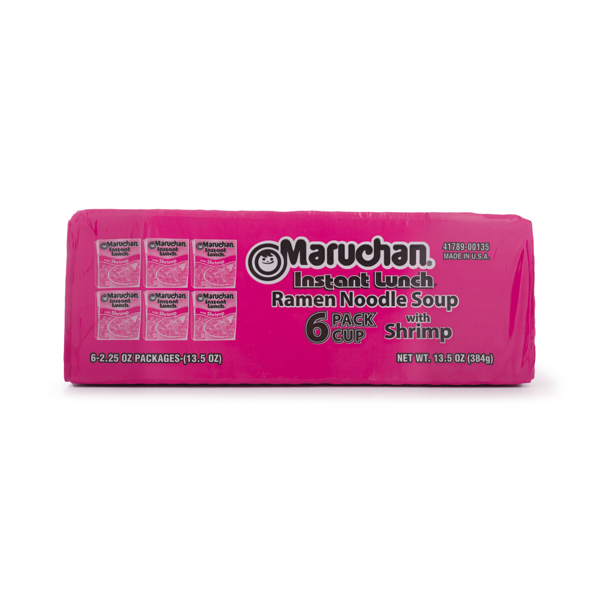 Maruchan 鮮蝦風味泡麵 2.25 盎司*6 包