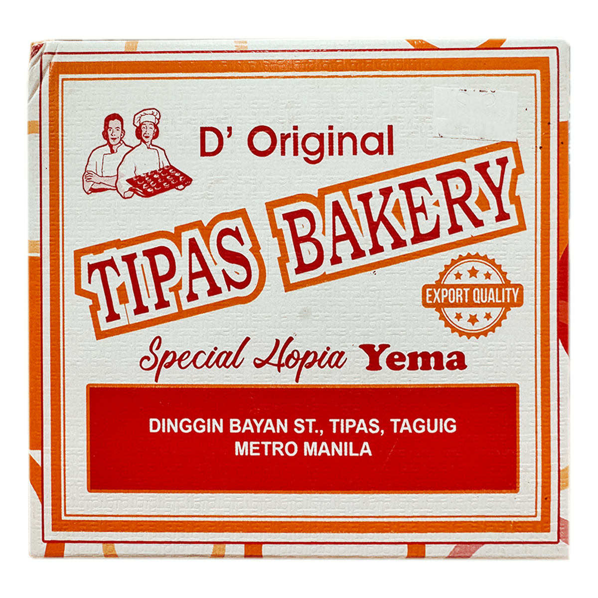 D' Original Tipas Special Hopia Yema 480 グラム