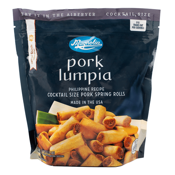 Magnolia Pork Lumpia Cocktail Size, Frozen 1.5 lb