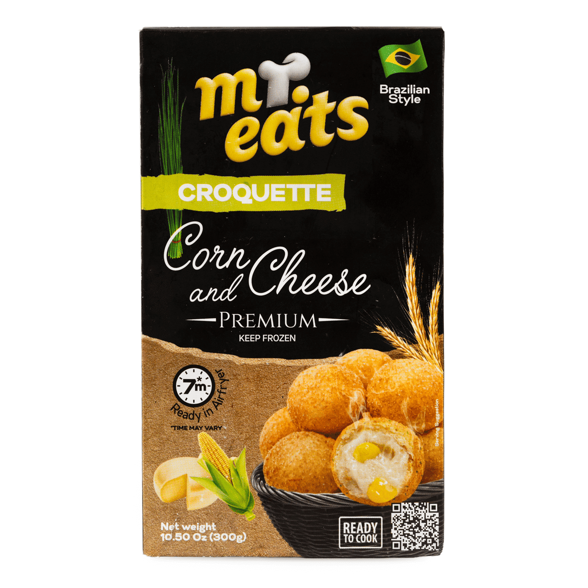 Mr. Eats Corn and Cheese Croquette, Frozen 300 g