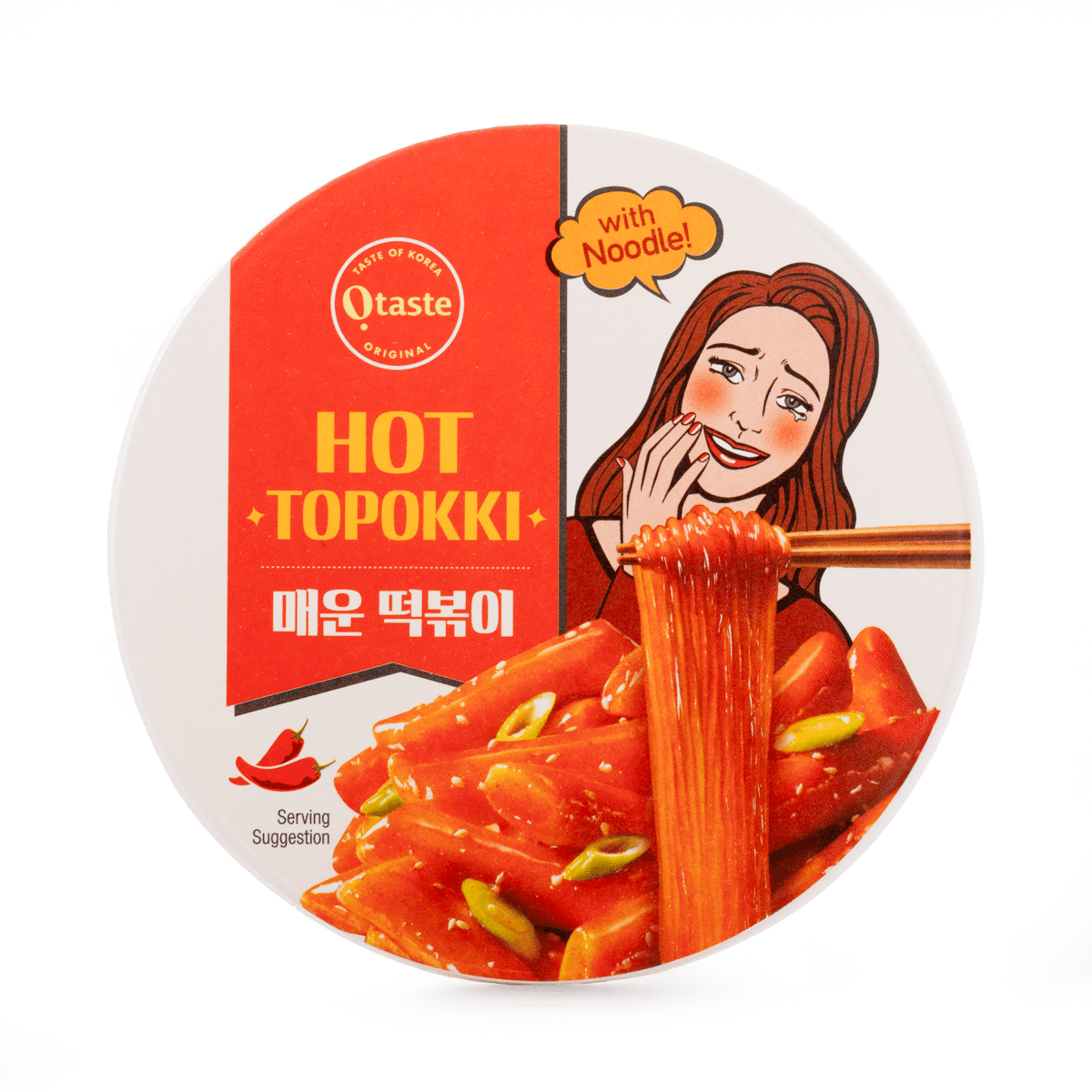 Otaste 매운 당면 떡볶이 128 그램*16 팩