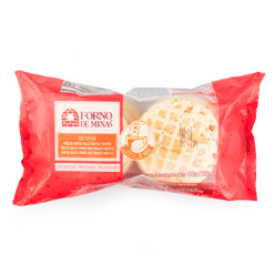 Forno de Minas Frozen Pão de Queijo Waffle Shaped (Cheese Rolls) 400 g