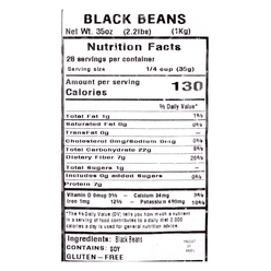 Broto Legal Black Beans 35 oz