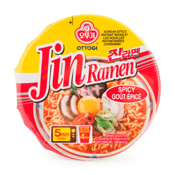 Ottogi Jin Ramen Spicy Bowl 110 g