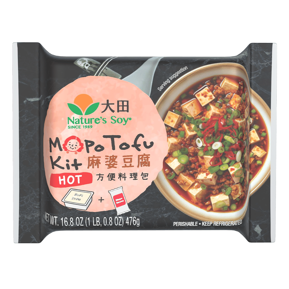 Nature's Soy Mapo Tofu (Hot) 16.8 oz