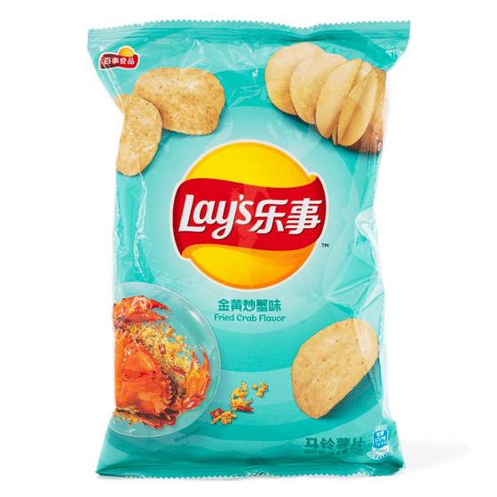 weee_snack_Lay's Potato Chips, Fried Crab Flavor 70 g