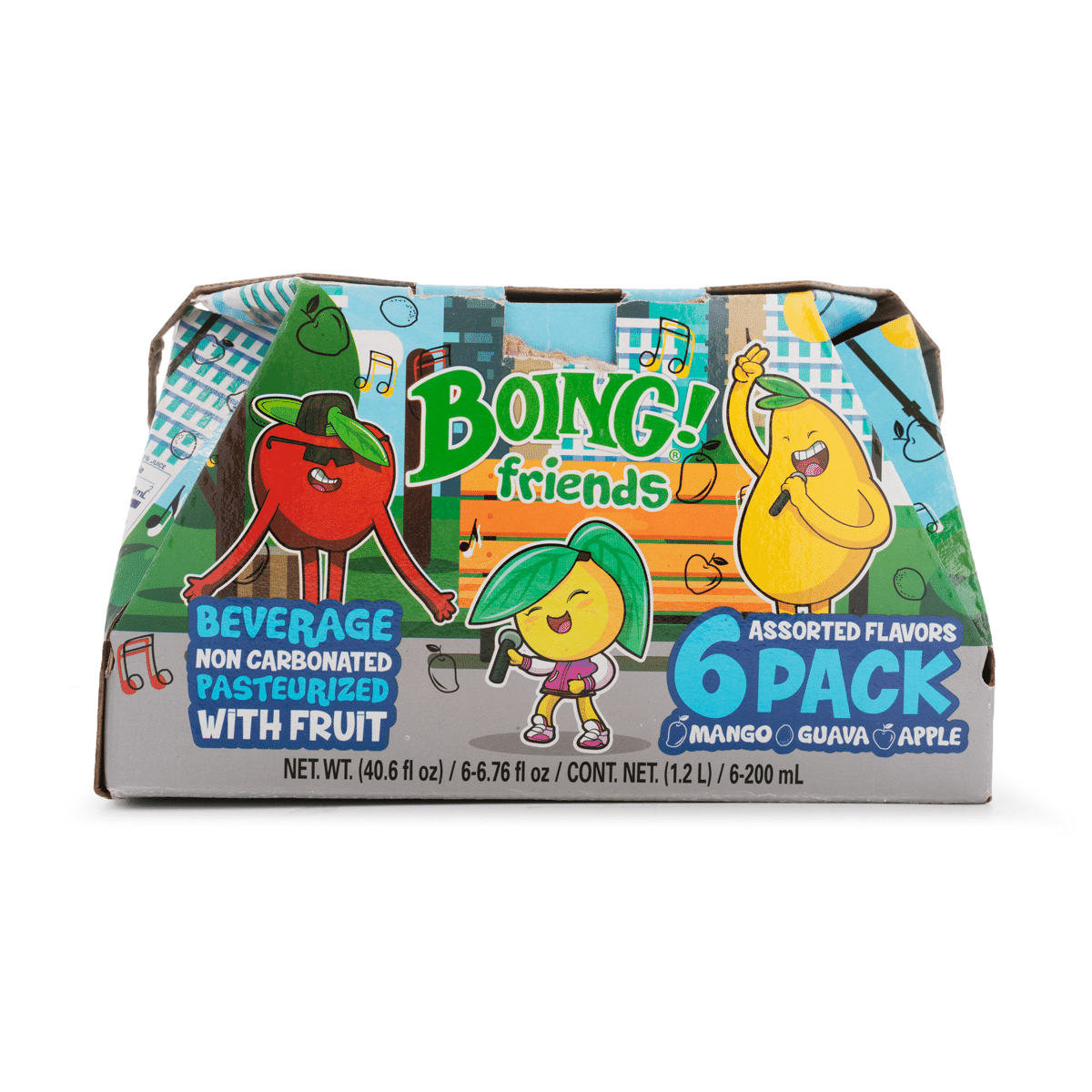 Boing Friends 주스 6.76 액량 온스*6 팩