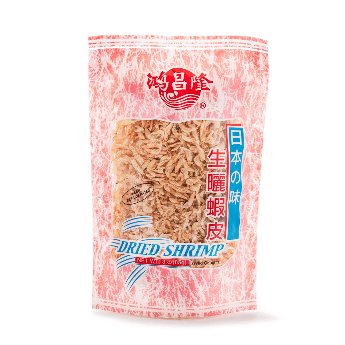 Hong chang long 자연산 건보리새우 3 온스