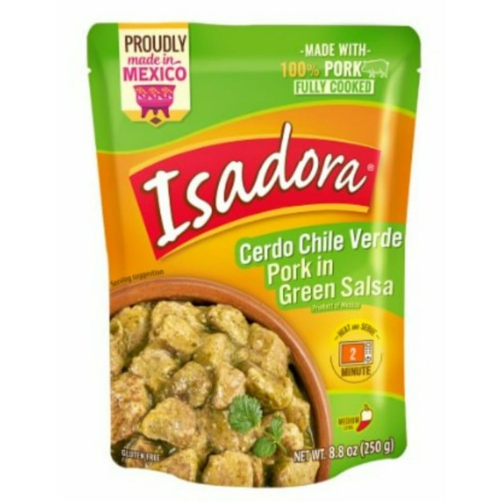 Isadora Pork in Green Chile Salsa 8.8 oz