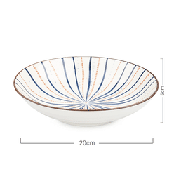 Japanese 8-inch plate/Hefeng Qingteng 2pcs 1 box