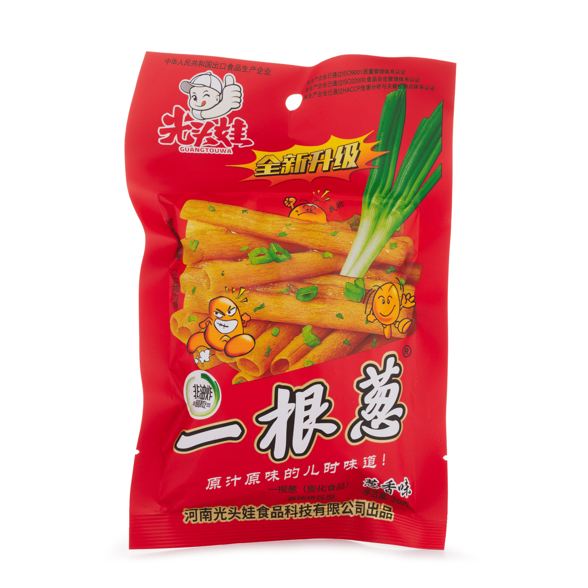 광터우와 바삭한 밀 스틱 과자 파맛 30 그램