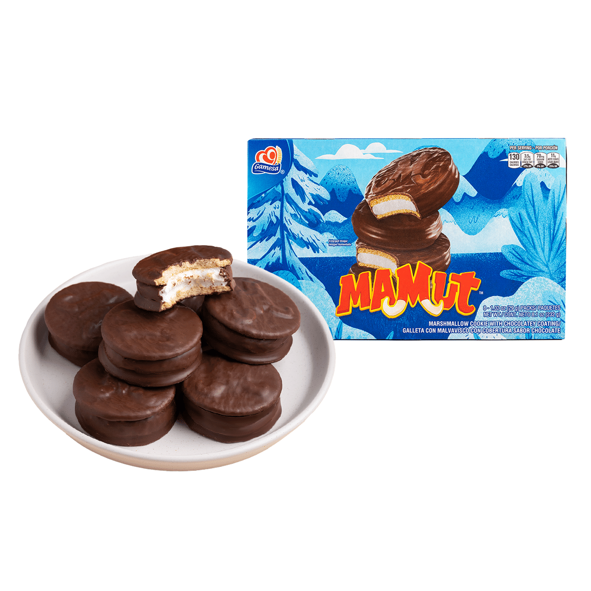 Gamesa Mamut 초코파이 229 그램