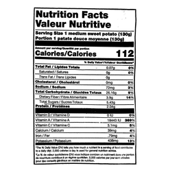 Organic Sweet potato 3lb 1 each