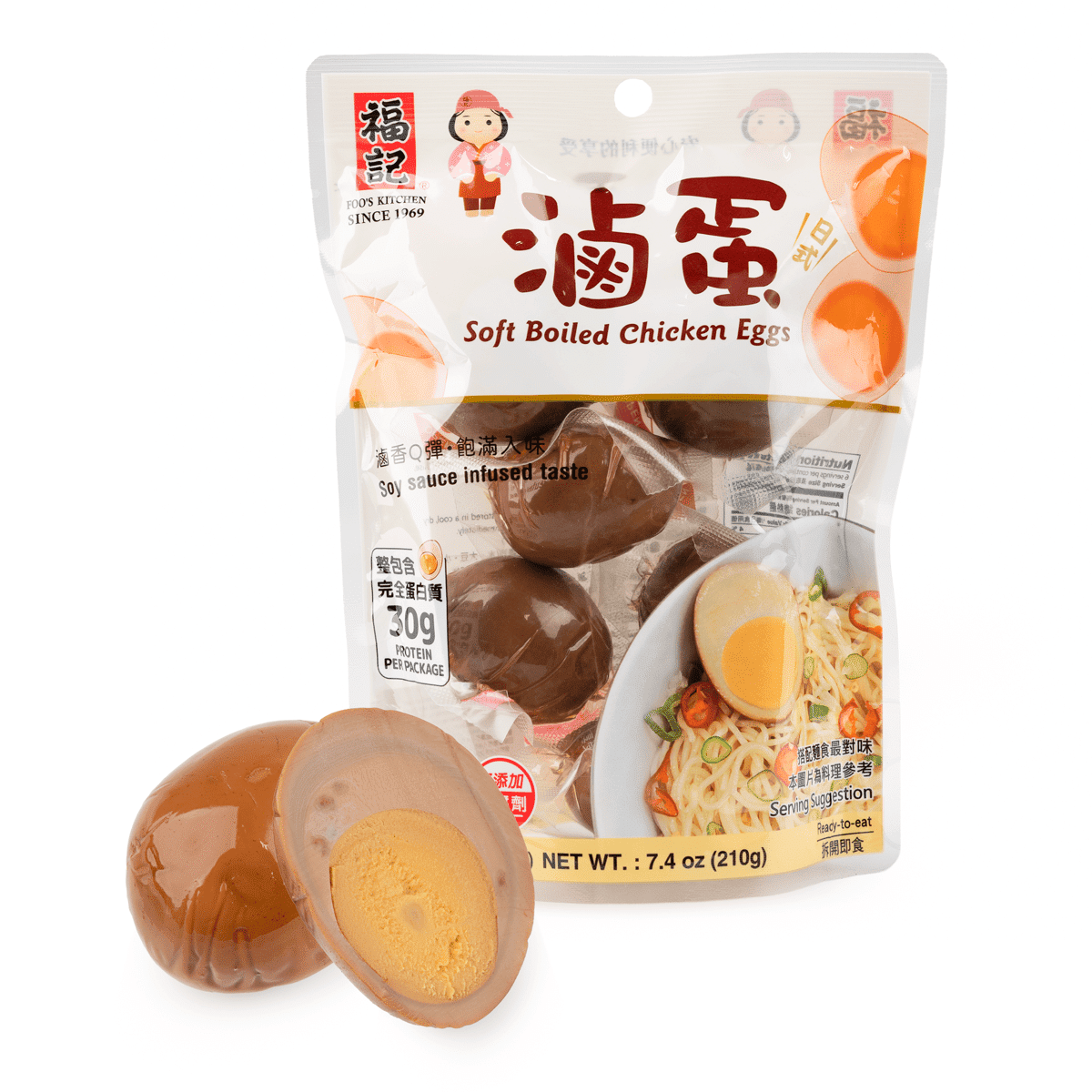 Foo's Kitchen 일본식 계란 조림 210 그램