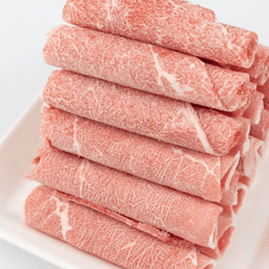 Premium Shabu Shabu Beef Eye Round Slices 0.8-1.2 lb