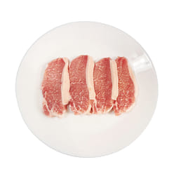 Pork Loin Chops Boneless, Frozen 1 lb
