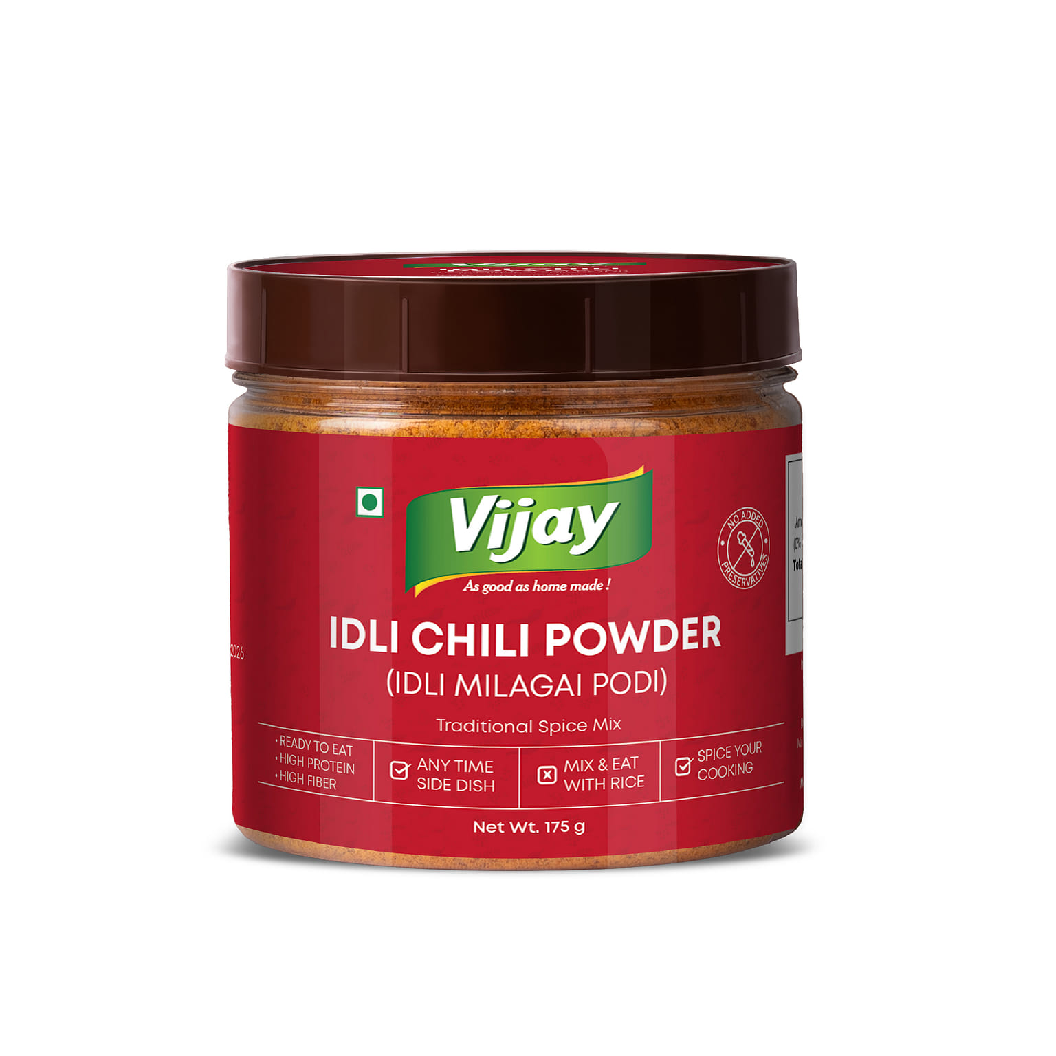 Vijay Idli Chili Powder 175 g