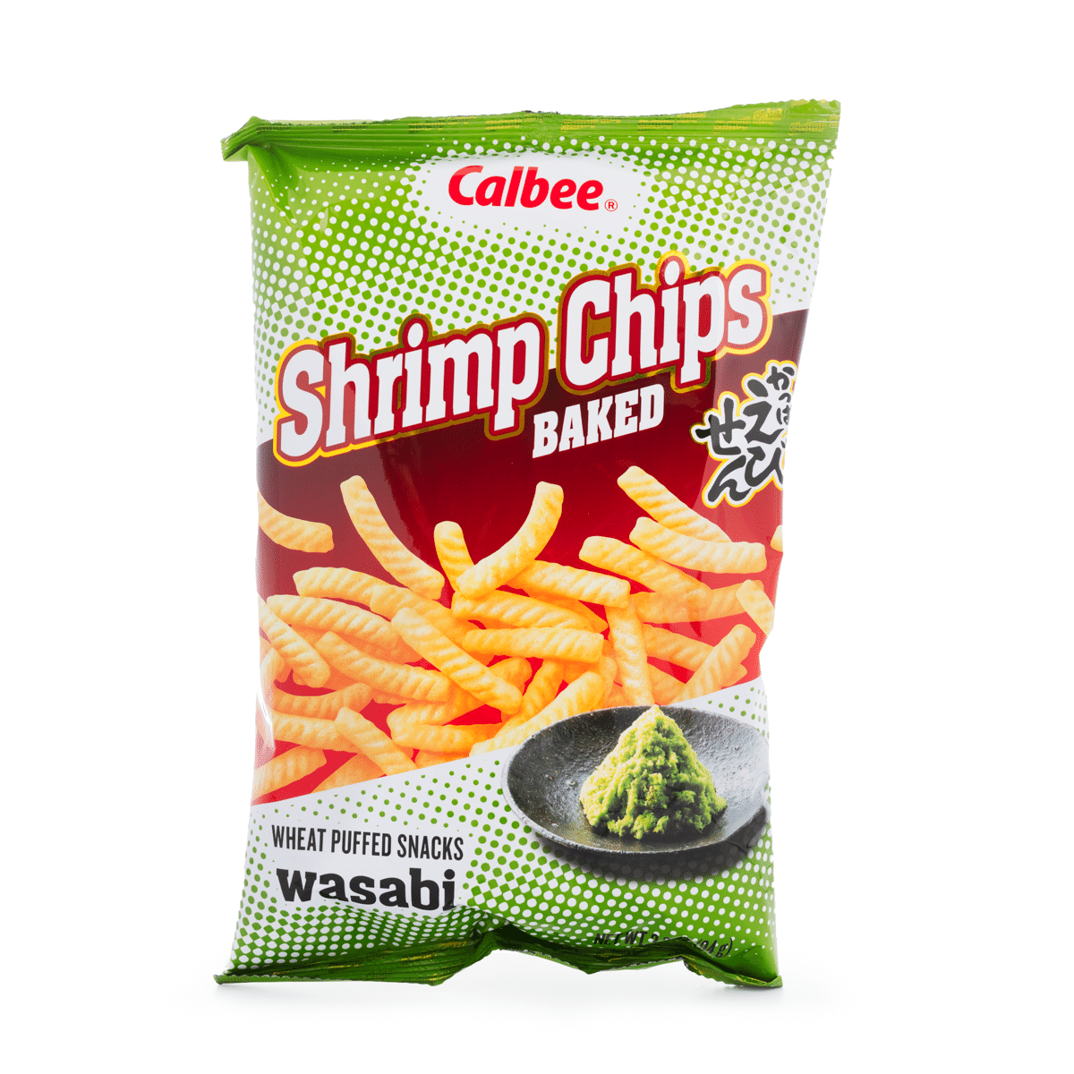 Calbee 새우칩 와사비맛 3.3 온스