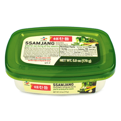 CJ Hot Pepper Paste 1kg + Free Ssamjang Seasoned Soy Bean Paste 170g 1 each