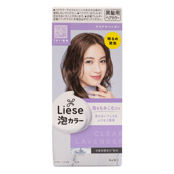 Kao Liese Prettia Bubble Hair Dye # Clear Lavender 1 each