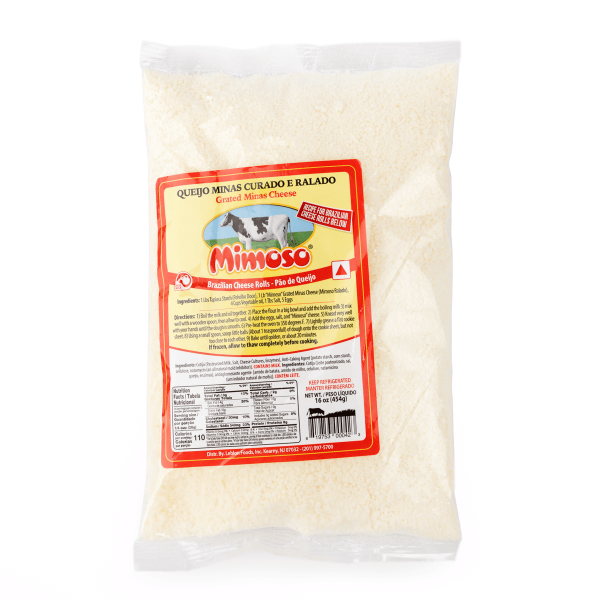 Mimoso Grated Minas Curado Cheese 454 gramo(s)
