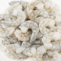 Asian White Peeled Tail-Off Shrimp, 26-30ct, Frozen 2 lb