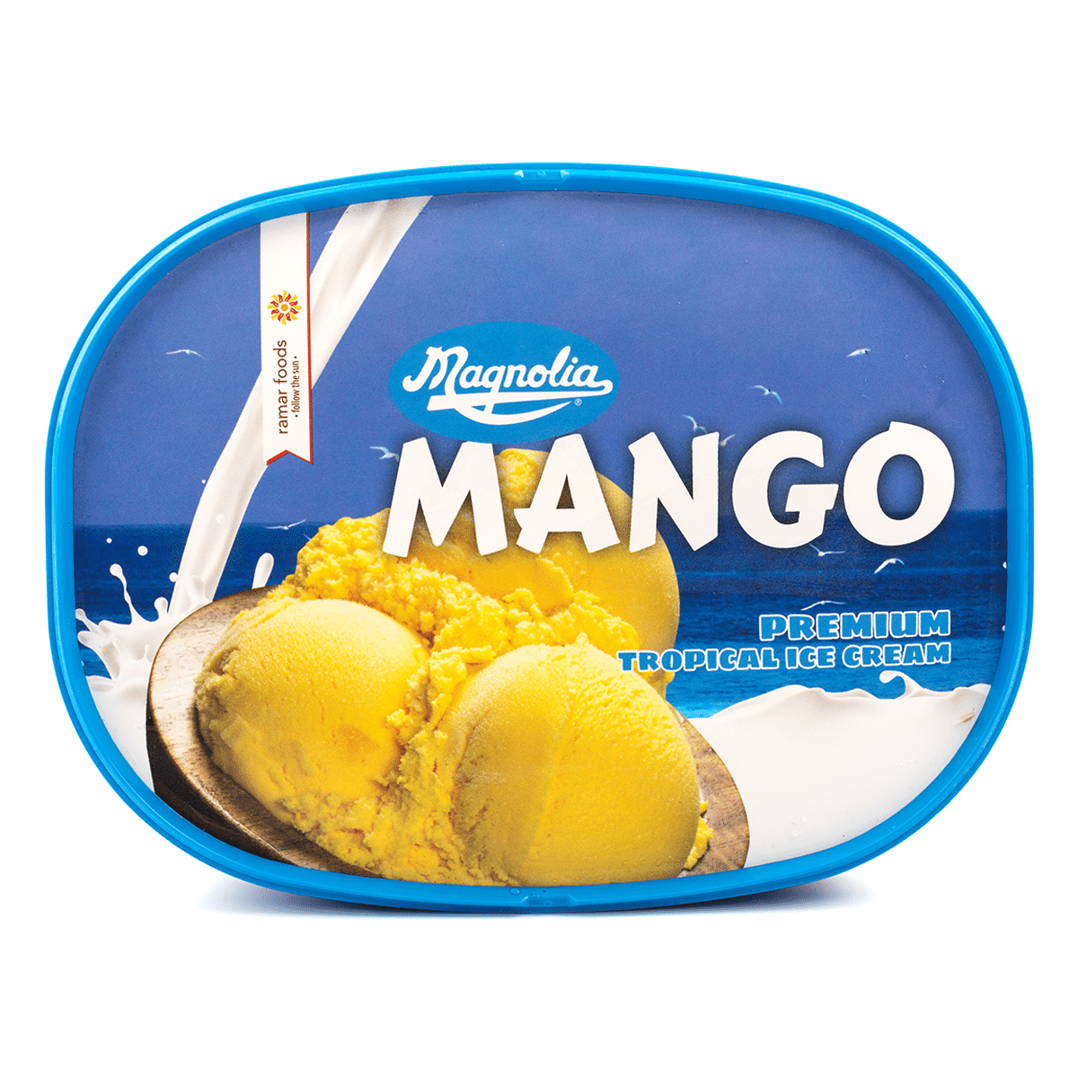 Magnolia Mango Ice Cream, Frozen 48 oz