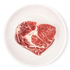 Beef Ribeye Slices 2mm Thin Cut, Frozen 1 lb