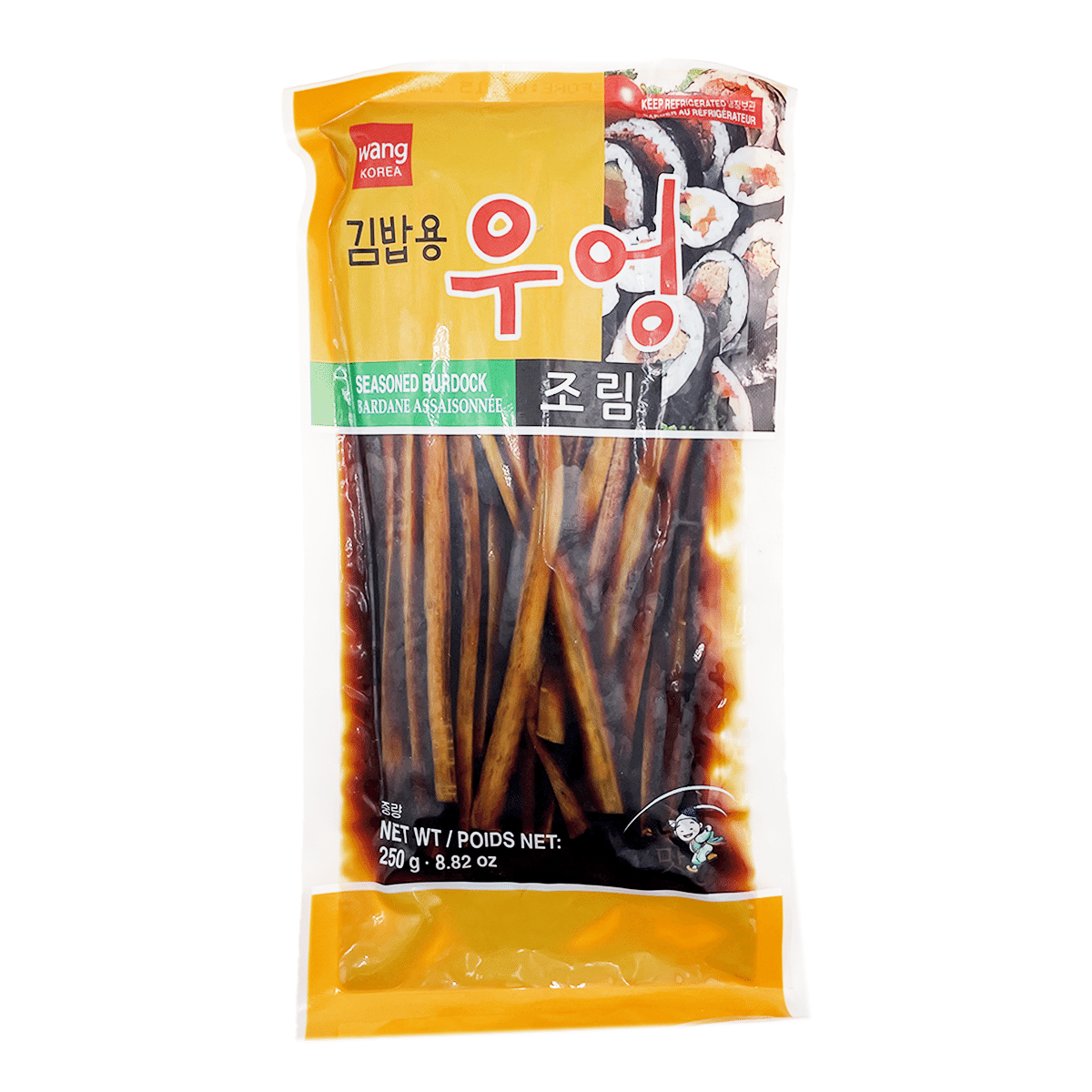 WANG Seasoned Burdock (Sliced) 8.82 oz