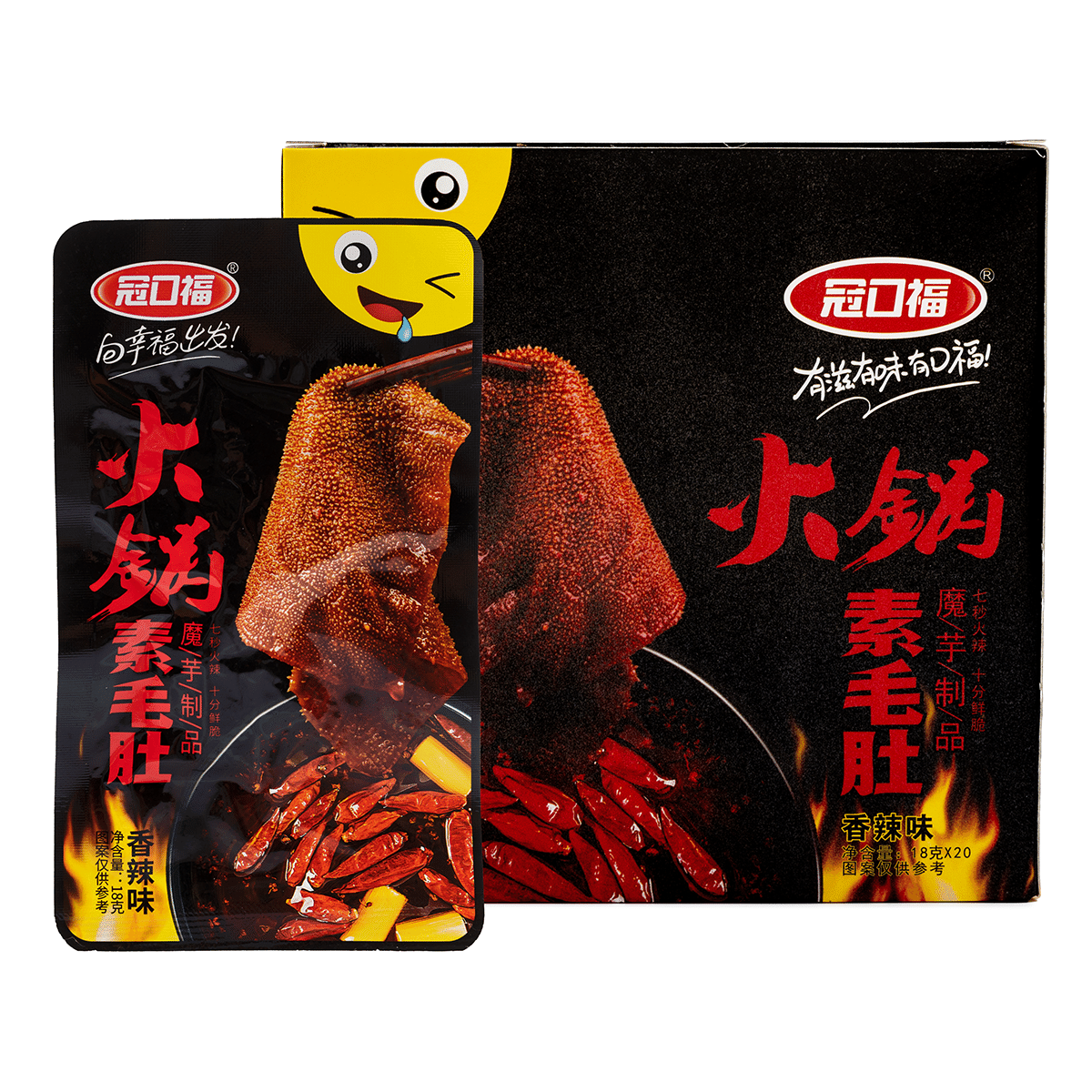 Vegetarian Hot Pot Beef Tripe (Spicy Flavor) 360 그램