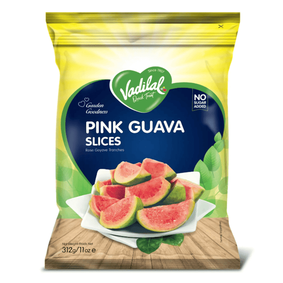 Rodajas de Guayaba Rosa Congeladas Vadilal 11 onza(s)