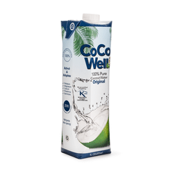 Coco Well Original 100% Pure Coconut Water 1000 ml