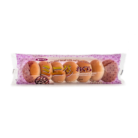 weee_bakery_Daiichi Mini Bread with Red Bean 7pc 7.16 oz