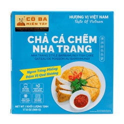 Co Ba Mien Tay Nha Trang Style Barramundi Fish Cake, Frozen 17.6 oz
