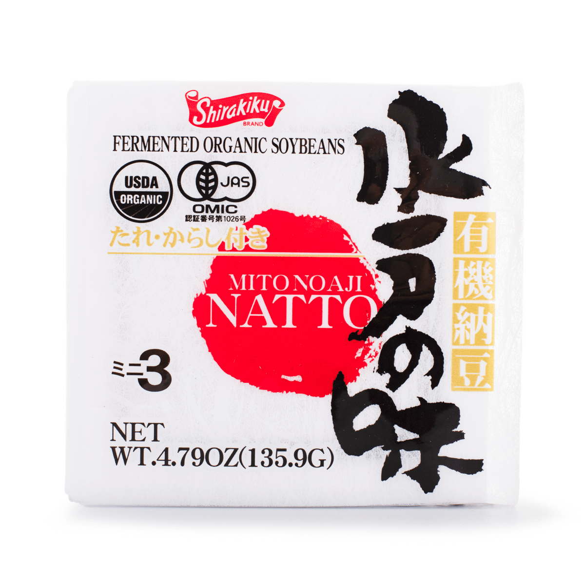 Tương Đậu Lên Men Natto Mito Aji Shirakiku 135.9 g