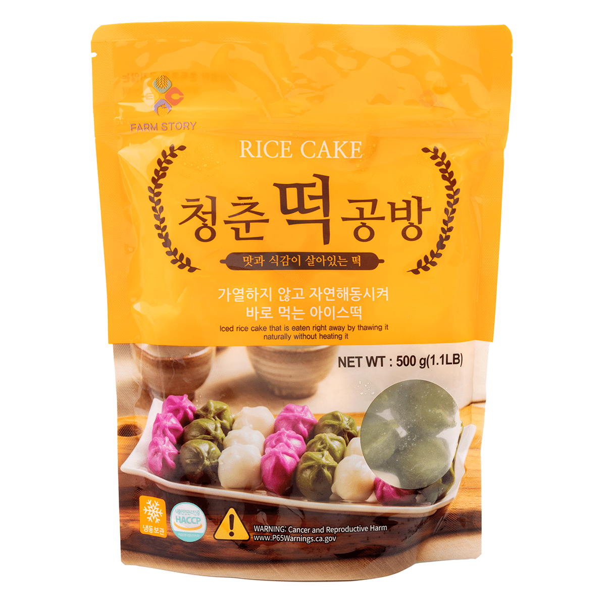 Jeollanam-do Rice Cake with Honey, Frozen 500 g